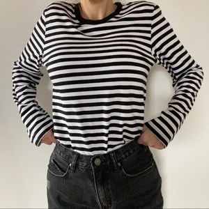 ASOS Striped Long Sleeve Top